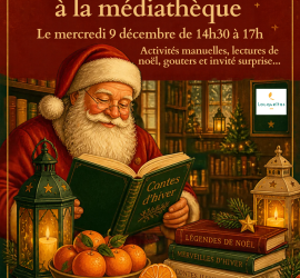 Noel à la médiathèque